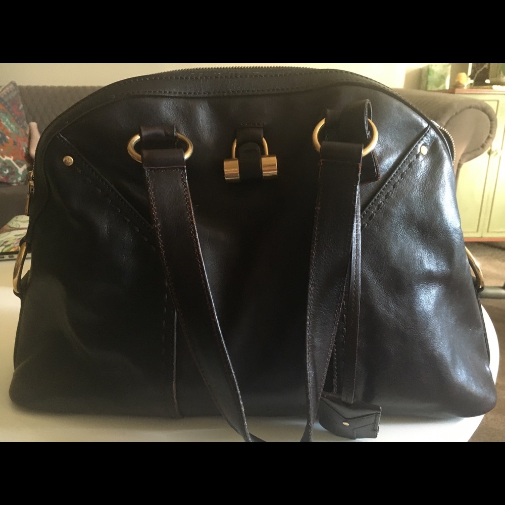 YSL muse bag.
